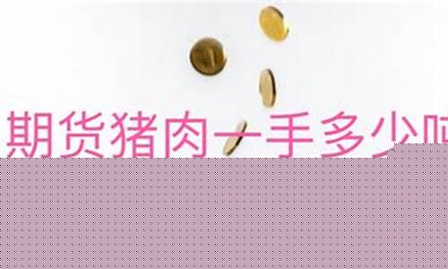猪肉期货多少钱一手(猪肉期货最新行情)_https://www.tuogunzhijia.com_道指期货_第1张