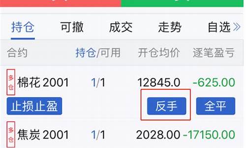 期货交易中的反手(期货交易中的反手要给钱吗)_https://www.tuogunzhijia.com_内盘期货_第1张