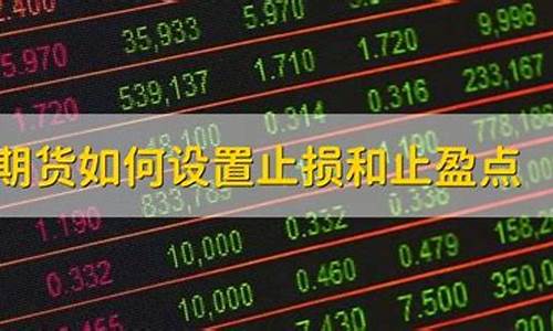 期货如何设置止损和止盈点(期货设置止损详细步骤)_https://www.tuogunzhijia.com_恒指期货_第1张