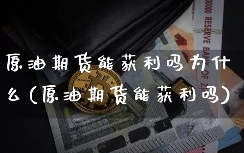 原油期货能获利吗为什么(原油期货能获利吗)_https://www.tuogunzhijia.com_内盘期货_第1张