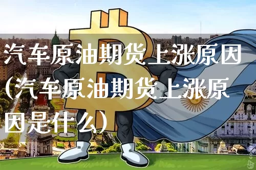 汽车原油期货上涨原因(汽车原油期货上涨原因是什么)_https://www.tuogunzhijia.com_纳指期货_第1张