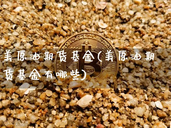 美原油期货基金(美原油期货基金有哪些)_https://www.tuogunzhijia.com_恒指期货_第1张
