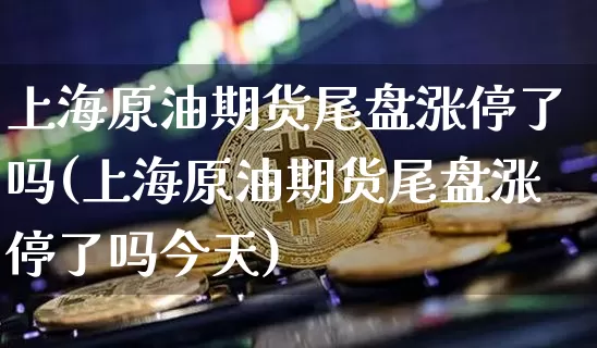 上海原油期货尾盘涨停了吗(上海原油期货尾盘涨停了吗今天)_https://www.tuogunzhijia.com_原油期货_第1张