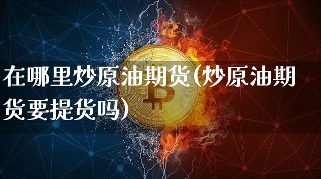在哪里炒原油期货(炒原油期货要提货吗)_https://www.tuogunzhijia.com_原油期货_第1张