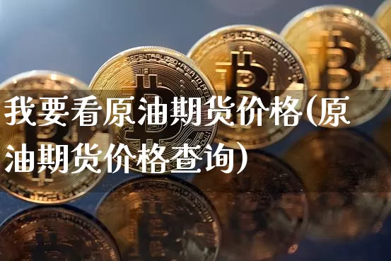 我要看原油期货价格(原油期货价格查询)_https://www.tuogunzhijia.com_纳指期货_第1张