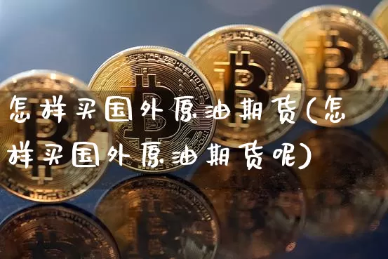 怎样买国外原油期货(怎样买国外原油期货呢)_https://www.tuogunzhijia.com_纳指期货_第1张