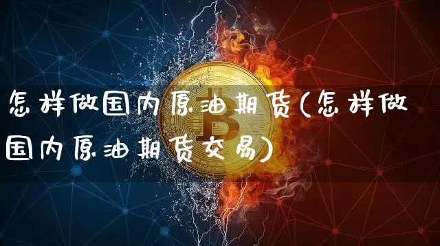 怎样做国内原油期货(怎样做国内原油期货交易)_https://www.tuogunzhijia.com_黄金期货_第1张