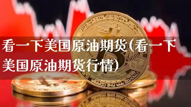 看一下美国原油期货(看一下美国原油期货行情)_https://www.tuogunzhijia.com_黄金期货_第1张
