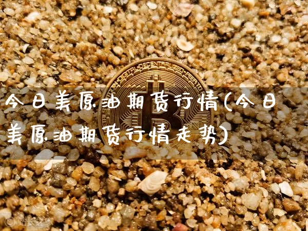 今日美原油期货行情(今日美原油期货行情走势)_https://www.tuogunzhijia.com_黄金期货_第1张