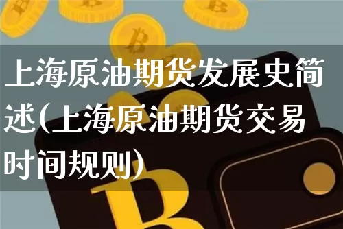 上海原油期货发展史简述(上海原油期货交易时间规则)_https://www.tuogunzhijia.com_道指期货_第1张