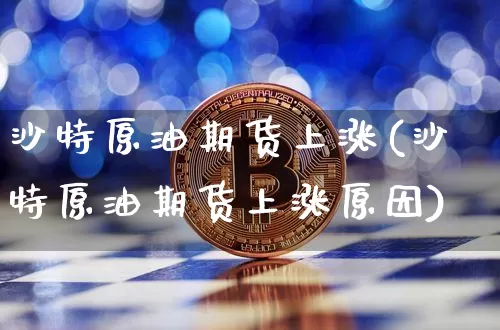 沙特原油期货上涨(沙特原油期货上涨原因)_https://www.tuogunzhijia.com_恒指期货_第1张
