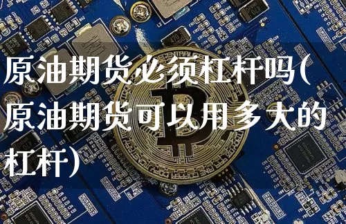 原油期货必须杠杆吗(原油期货可以用多大的杠杆)_https://www.tuogunzhijia.com_恒指期货_第1张