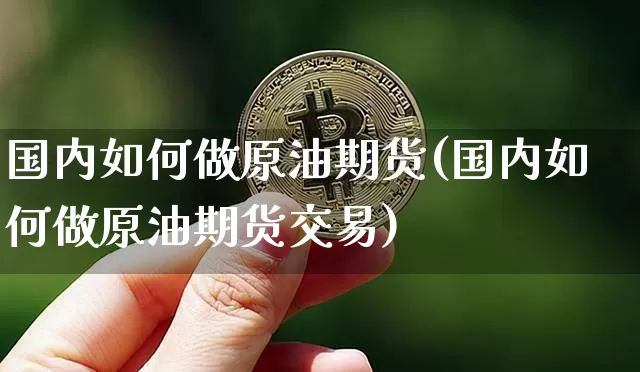 国内如何做原油期货(国内如何做原油期货交易)_https://www.tuogunzhijia.com_道指期货_第1张