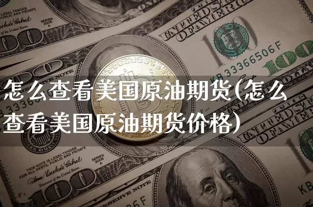 怎么查看美国原油期货(怎么查看美国原油期货价格)_https://www.tuogunzhijia.com_纳指期货_第1张