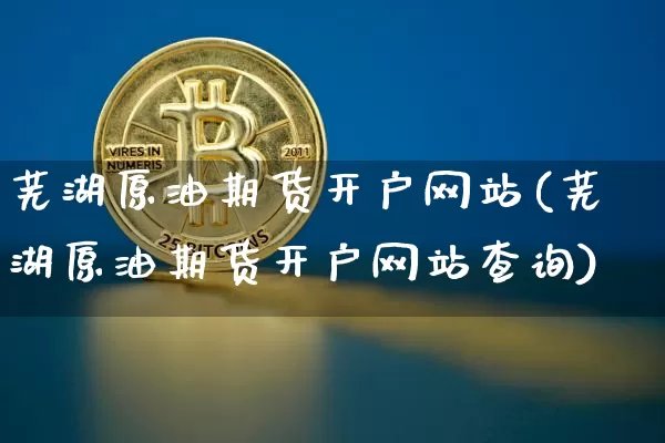 芜湖原油期货开户网站(芜湖原油期货开户网站查询)_https://www.tuogunzhijia.com_纳指期货_第1张