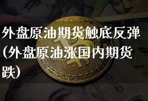 外盘原油期货触底反弹(外盘原油涨国内期货跌)_https://www.tuogunzhijia.com_纳指期货_第1张
