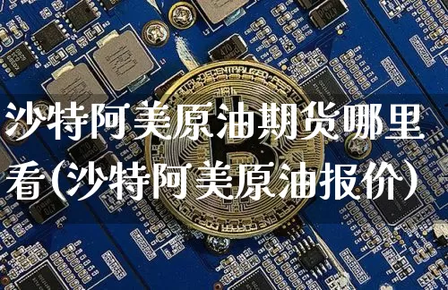 沙特阿美原油期货哪里看(沙特阿美原油报价)_https://www.tuogunzhijia.com_纳指期货_第1张