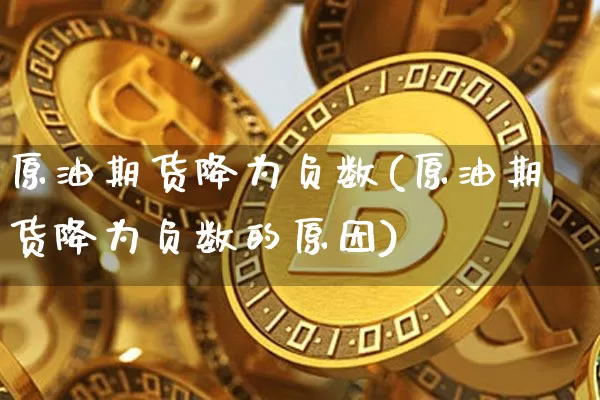 原油期货降为负数(原油期货降为负数的原因)_https://www.tuogunzhijia.com_恒指期货_第1张