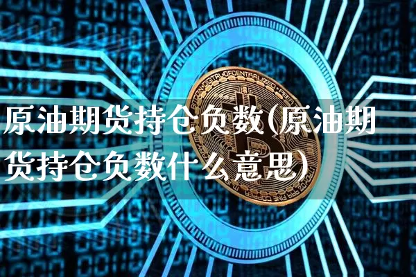 原油期货持仓负数(原油期货持仓负数什么意思)_https://www.tuogunzhijia.com_恒指期货_第1张