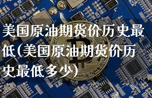 美国原油期货价历史最低(美国原油期货价历史最低多少)_https://www.tuogunzhijia.com_道指期货_第1张
