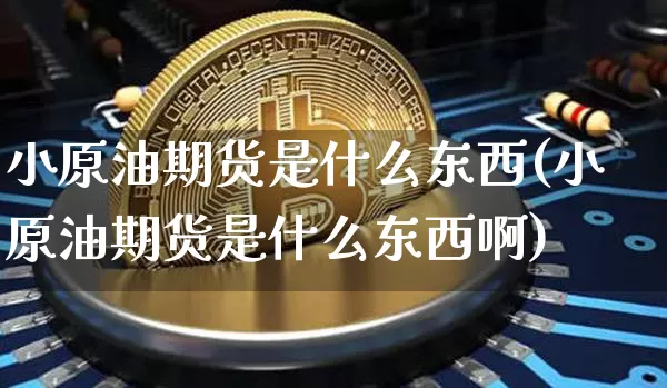 小原油期货是什么东西(小原油期货是什么东西啊)_https://www.tuogunzhijia.com_纳指期货_第1张