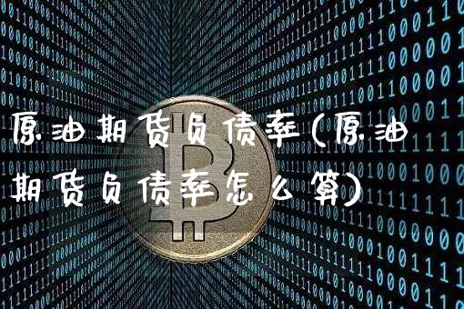 原油期货负债率(原油期货负债率怎么算)_https://www.tuogunzhijia.com_国际期货_第1张