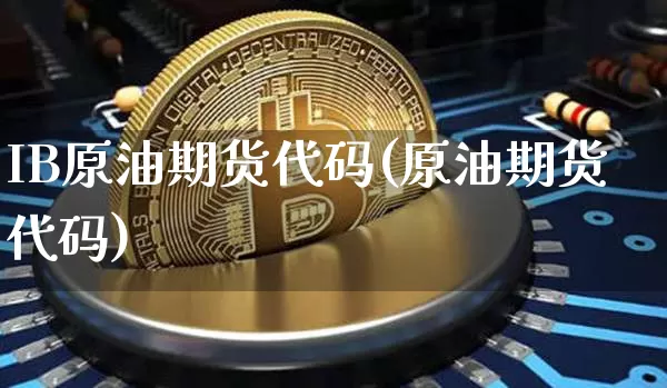 IB原油期货代码(原油期货代码)_https://www.tuogunzhijia.com_国际期货_第1张