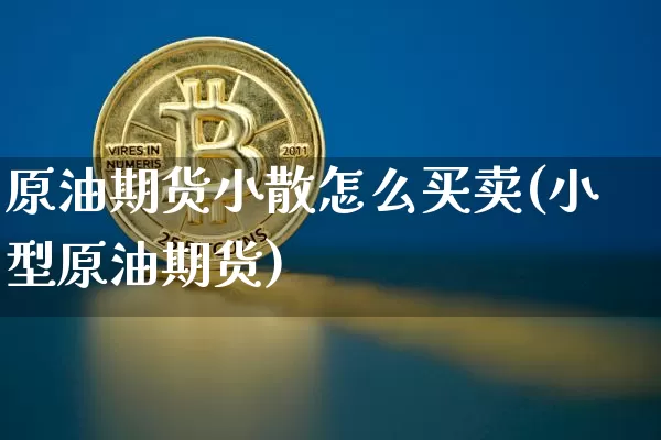 原油期货小散怎么买卖(小型原油期货)_https://www.tuogunzhijia.com_恒指期货_第1张