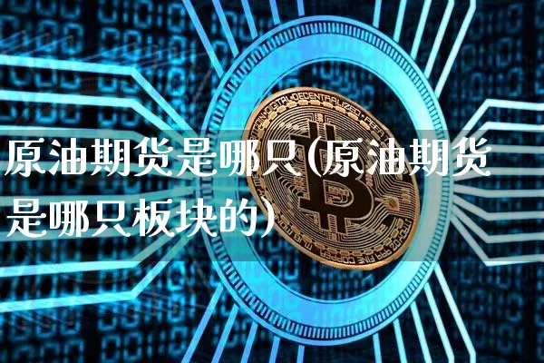 原油期货是哪只(原油期货是哪只板块的)_https://www.tuogunzhijia.com_恒指期货_第1张