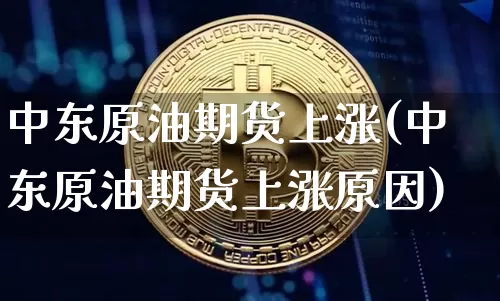 中东原油期货上涨(中东原油期货上涨原因)_https://www.tuogunzhijia.com_国际期货_第1张