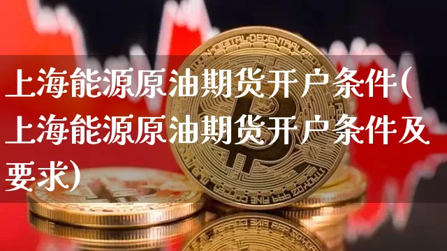 上海能源原油期货开户条件(上海能源原油期货开户条件及要求)_https://www.tuogunzhijia.com_国际期货_第1张