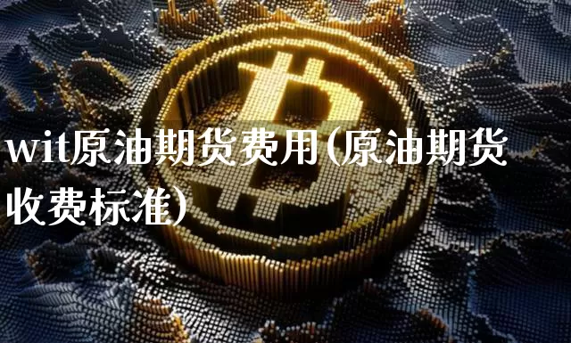 wit原油期货费用(原油期货收费标准)_https://www.tuogunzhijia.com_道指期货_第1张