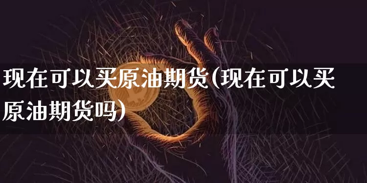 现在可以买原油期货(现在可以买原油期货吗)_https://www.tuogunzhijia.com_纳指期货_第1张