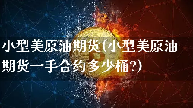 小型美原油期货(小型美原油期货一手合约多少桶?)_https://www.tuogunzhijia.com_恒指期货_第1张