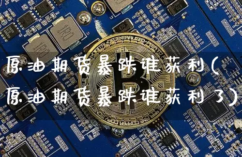 原油期货暴跌谁获利(原油期货暴跌谁获利了)_https://www.tuogunzhijia.com_道指期货_第1张