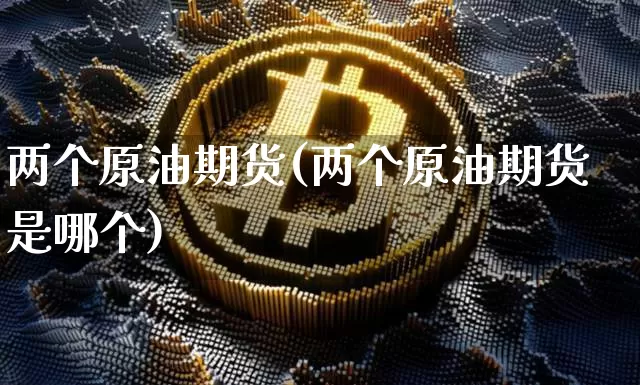 两个原油期货(两个原油期货是哪个)_https://www.tuogunzhijia.com_国际期货_第1张