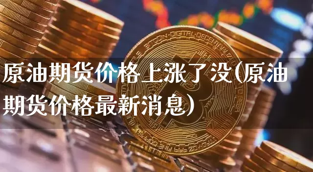 原油期货价格上涨了没(原油期货价格最新消息)_https://www.tuogunzhijia.com_恒指期货_第1张