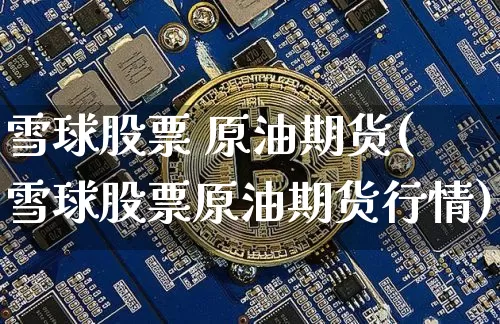 雪球股票 原油期货(雪球股票原油期货行情)_https://www.tuogunzhijia.com_恒指期货_第1张