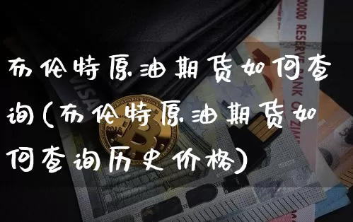布伦特原油期货如何查询(布伦特原油期货如何查询历史价格)_https://www.tuogunzhijia.com_恒指期货_第1张