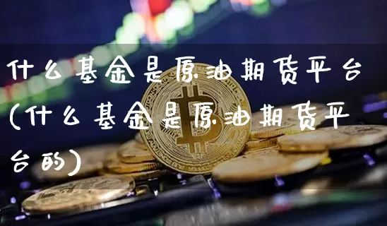 什么基金是原油期货平台(什么基金是原油期货平台的)_https://www.tuogunzhijia.com_纳指期货_第1张