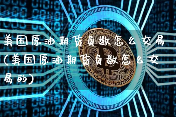 美国原油期货负数怎么交易(美国原油期货负数怎么交易的)_https://www.tuogunzhijia.com_恒指期货_第1张
