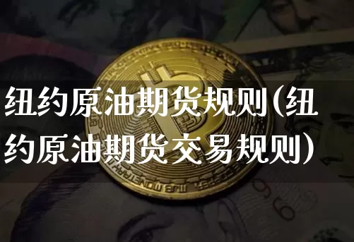 纽约原油期货规则(纽约原油期货交易规则)_https://www.tuogunzhijia.com_恒指期货_第1张