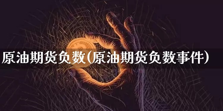 原油期货负数(原油期货负数事件)_https://www.tuogunzhijia.com_恒指期货_第1张