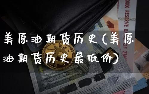 美原油期货历史(美原油期货历史最低价)_https://www.tuogunzhijia.com_内盘期货_第1张