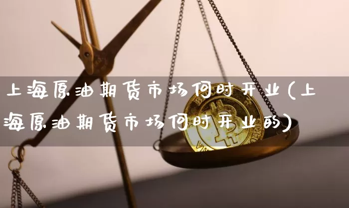 上海原油期货市场何时开业(上海原油期货市场何时开业的)_https://www.tuogunzhijia.com_黄金期货_第1张