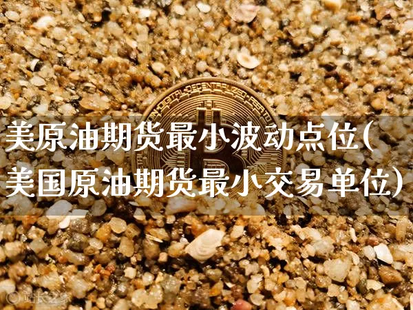 美原油期货最小波动点位(美国原油期货最小交易单位)_https://www.tuogunzhijia.com_道指期货_第1张