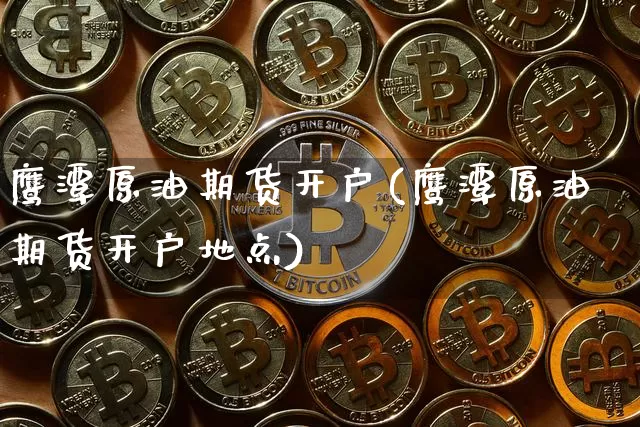 鹰潭原油期货开户(鹰潭原油期货开户地点)_https://www.tuogunzhijia.com_道指期货_第1张