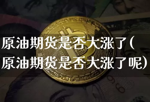 原油期货是否大涨了(原油期货是否大涨了呢)_https://www.tuogunzhijia.com_原油期货_第1张