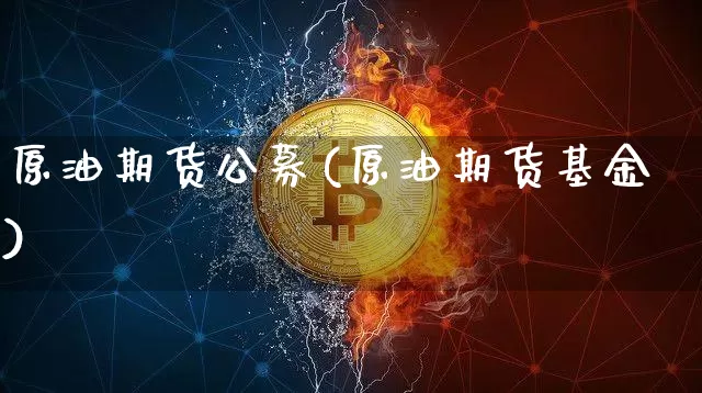 原油期货公募(原油期货基金)_https://www.tuogunzhijia.com_道指期货_第1张