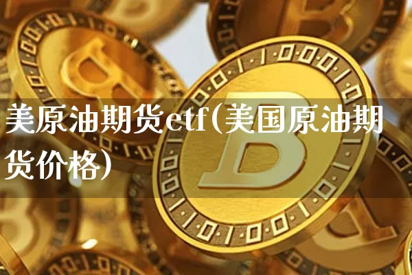 美原油期货etf(美国原油期货价格)_https://www.tuogunzhijia.com_道指期货_第1张